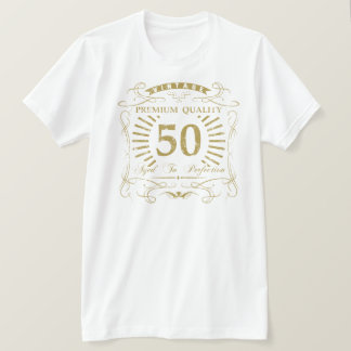 50:e födelsedagsgag-gåva t-shirt