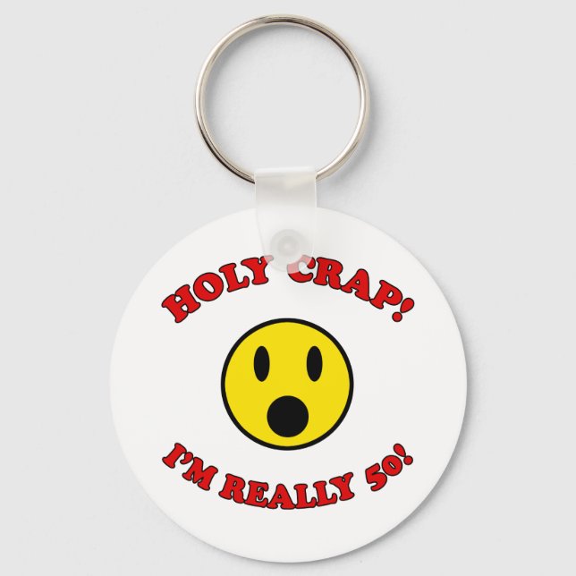 50:e födelsedagsgåva nyckelring (Framsida)