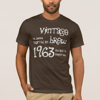50:e födelsedagsgåvan 1963 Vintage Brew Tee