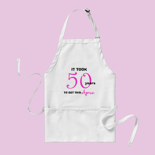 50:e födelsedagsgåvor Apron - Lustigt Förkläde