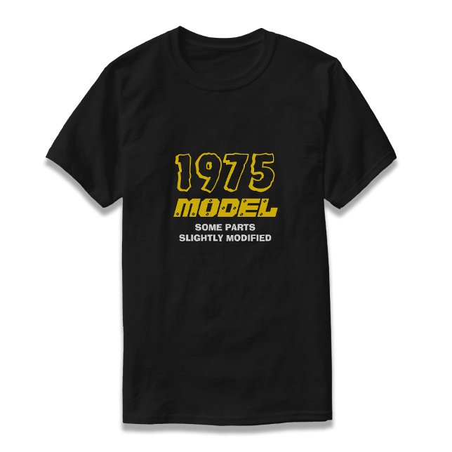 50:e födelsedagsgåvor - för manar för "Funny Black T Shirt (Skapare uppladdad)