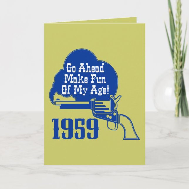 50:e födelsedagsgåvor! kort (Framsida)