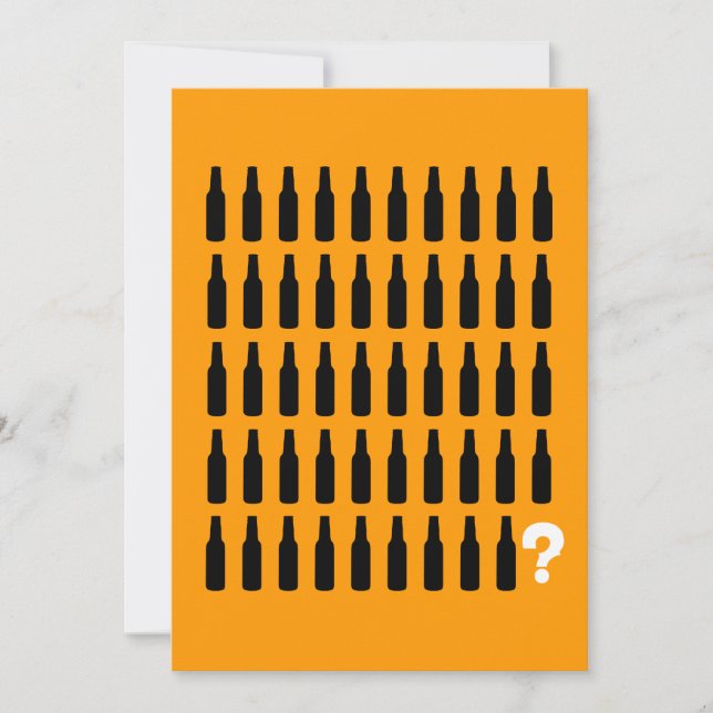50:e födelsedagsinbjudan - Cheers! Inbjudningar (Framsida)