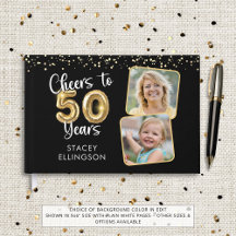 50:e födelsedagskalan till 50 år 2 foton