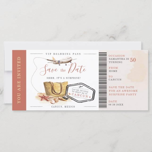 50:e födelsedagsmålet Party (Framsida)