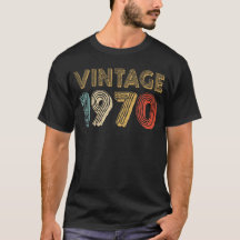 50:e födelsedagspresenten Vintage 1970 T-Shirt
