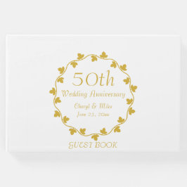 50:e Golden Bröllop-årsdagen av Elfenbenskusten-ut Gästböcker