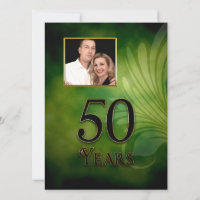 50-E INVITATION (FÖDELSEDAG ELLER JUBILEUM)
