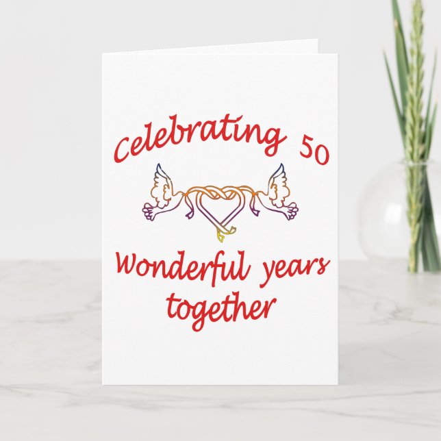 50:e JUBILEUM Kort (Framsida)