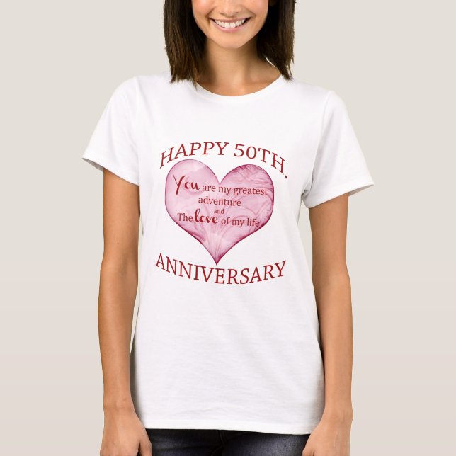 50:e Jubileum Tee Shirt (Framsida)