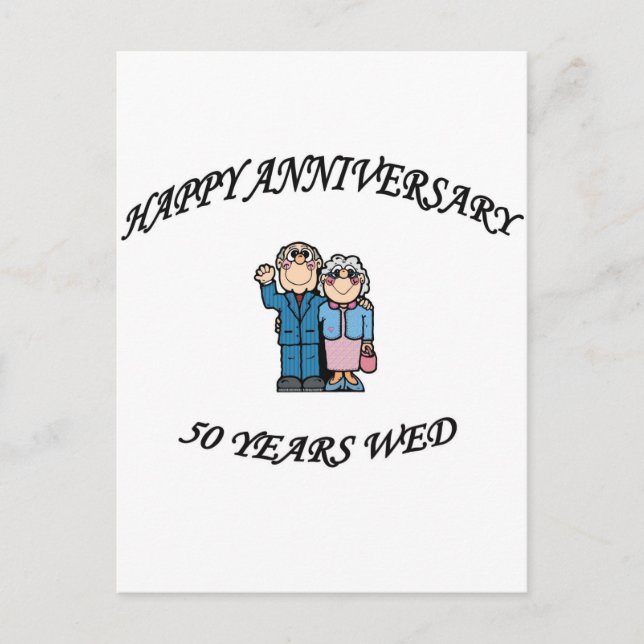 50:e JUBILEUM Vykort (Framsida)