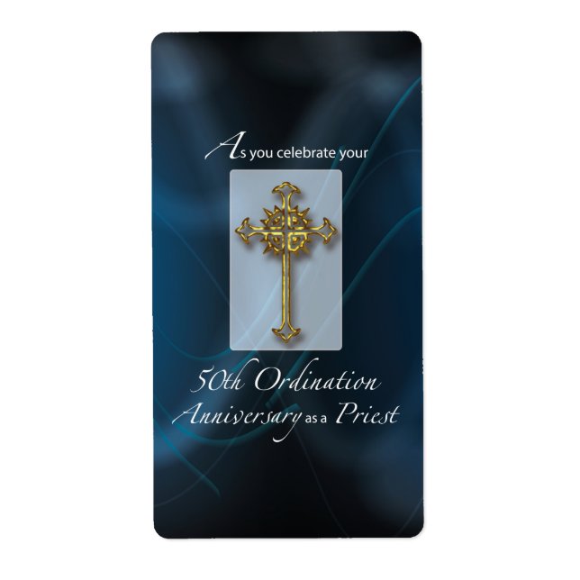 50:e jubileumsfirandet av Priestårsdagen Fraktsedel (Framsidan)