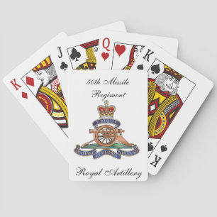 50:e Missile Regiment Royal Artillery-uppspelnings Kortlek