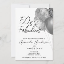 50:e och 50:e födelsedag i silver
