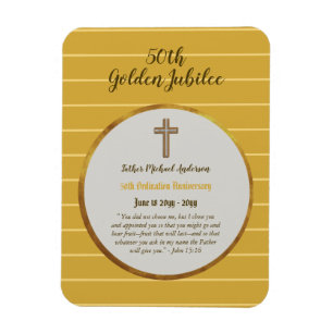 50:e Ordination-jubileet - pris Golden Jubilee Magnet