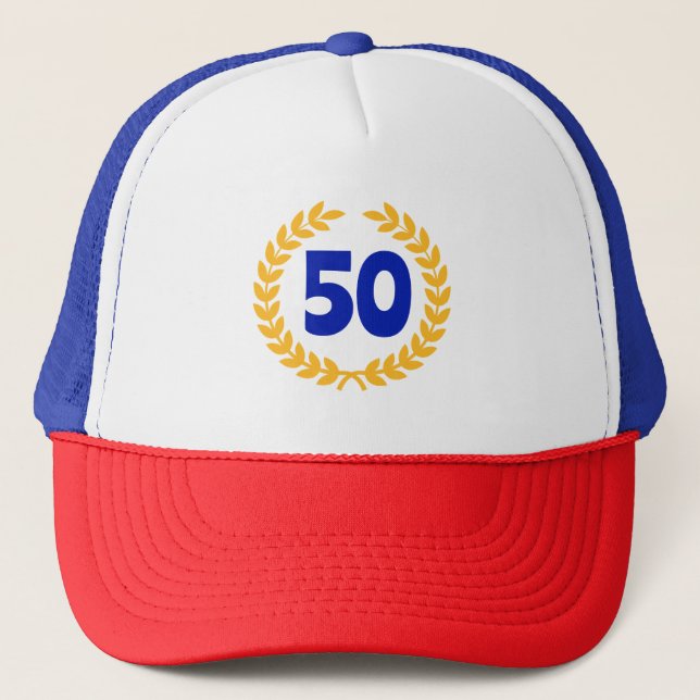 50:e Personligen på födelsedagen Keps (Framsida)