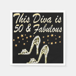 50:E SILVER-GNISTRAN SHOE QUEEN PAPPERSSERVETT