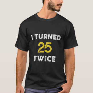 50:e vändningen 25 gånger 50 t shirt