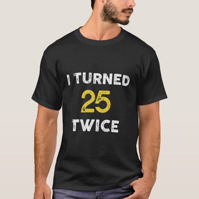 50:e vändningen 25 gånger 50 t shirt (Framsida)