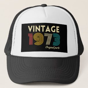 50:e Vintagen 1973, originaldelar Keps