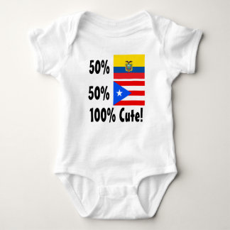 50% ecuadoriansk 50% gulliga Puerto Rico 100% Tee