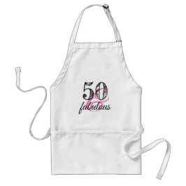 50 & Fabulös Födelsedagsfest Förkläde
