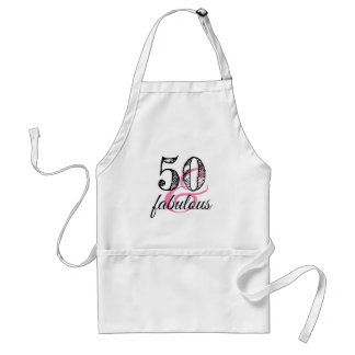 50 & Fabulös Födelsedagsfest Förkläde