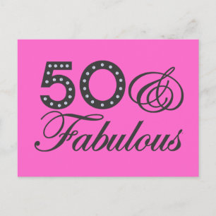 50 & Fabulöst vykort