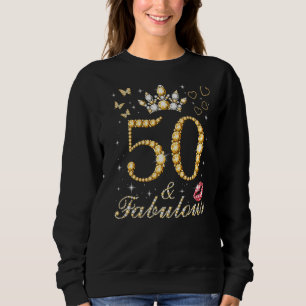 50 & Fabulous 50:e födelsedagen 50 år gammal och F T Shirt