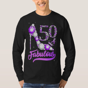 50 & Fabulous 50 Years 50:e Birthday Diamond C T Shirt