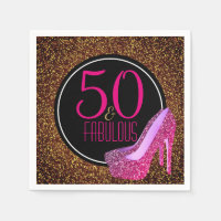 50 & Fabulous | Elegant 50:e Högklackarna på födel