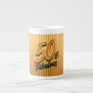50 & Fabulous Specialty Mugg Benporslin Mugg