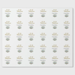 50 & fantastisk gyllene vattenlotus lilja akvarell presentpapper