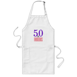 50 & Fantastisk Köks自信 Typografi Långt Förkläde
