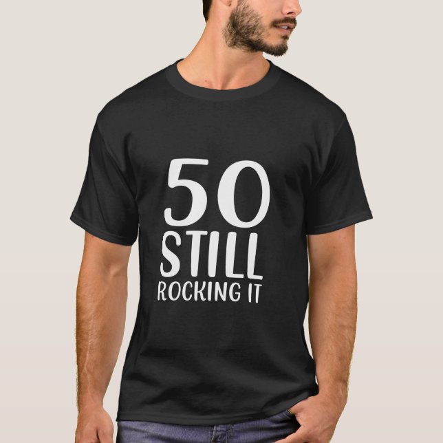 50 Födelsedagsfester Celebra T Shirt (Framsida)
