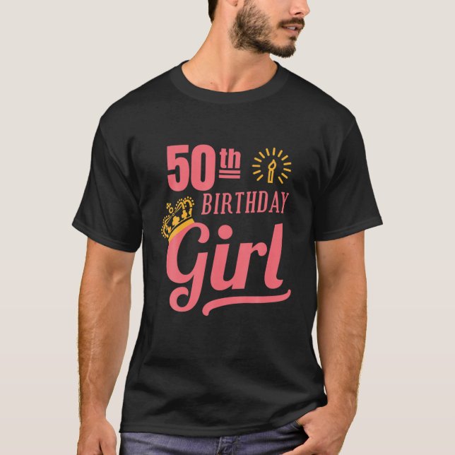 50 Födelsedagsgåvor 50:e födelsedagsgåvor T Shirt (Framsida)