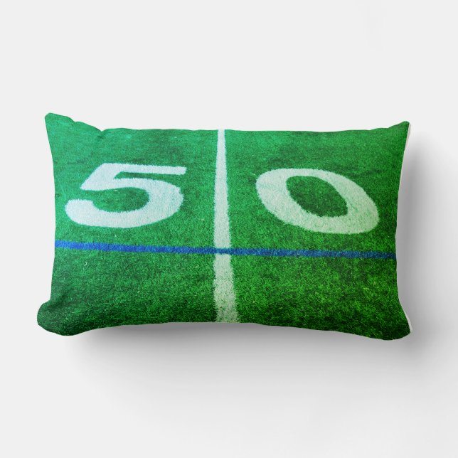 50-fotbolls-EM fält Lumbarkudde (Framsida)