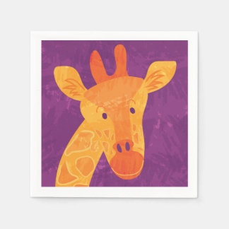 50 Giraffe Party Napkins Pappersservett
