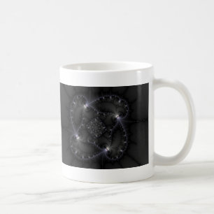 50 Grått - fyrkantig konst Kaffemugg