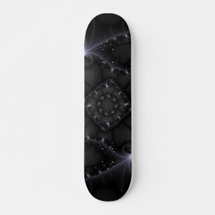 50 Grått - fyrkantig konst Mini Skateboard Bräda 18,5 Cm