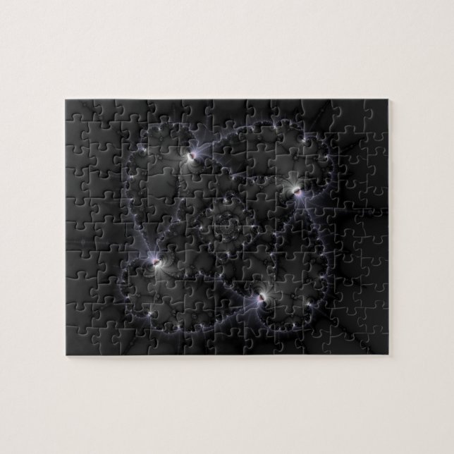 50 Grått - fyrkantig konst Pussel (Horisontell)