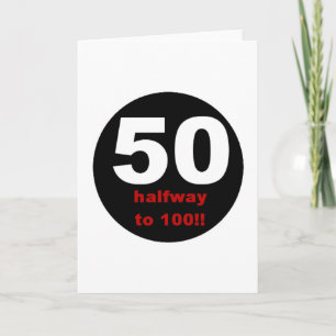 50 halvvägs till 100 kort