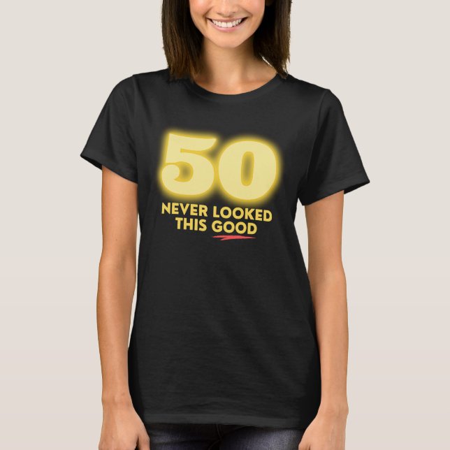50 Har aldrig letat efter den här Bran T Shirt (Framsida)