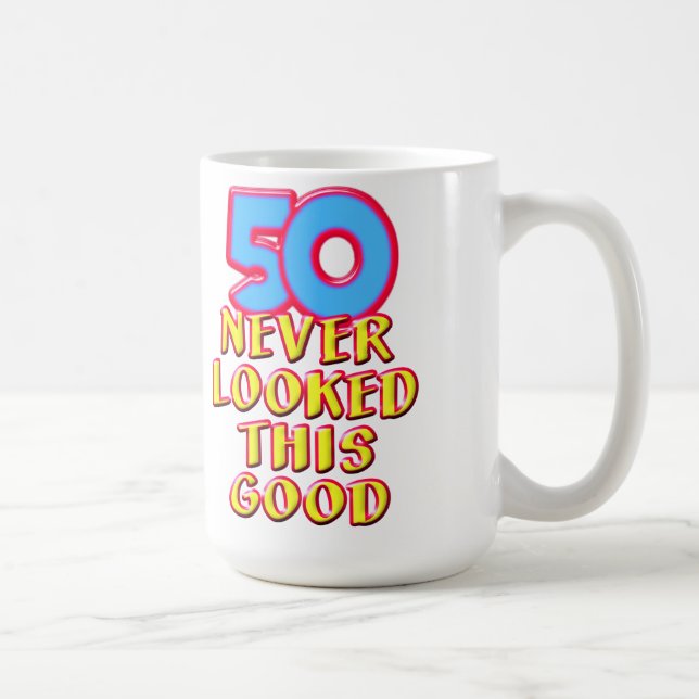 50 Har aldrig letat i Bra Mugg (Höger)