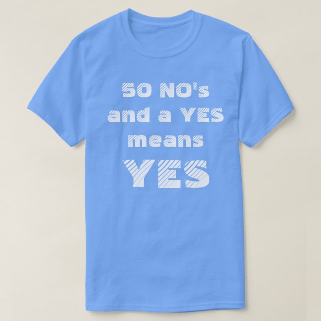 50 INGET OCH A BETYDER JA JA TEE SHIRT (Design framsida)