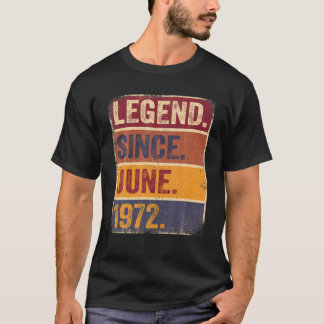 50 juni födelsedag född 50 år sedan 1972 t shirt