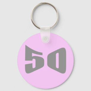 50 Keychain Nyckelring