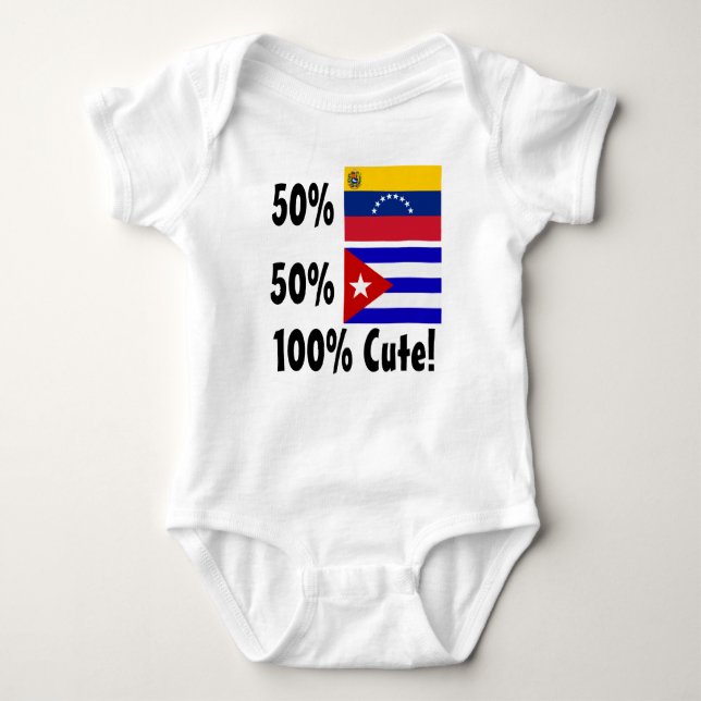 50% kuban 50% gullig venezuelansk 100% tee (Framsida)