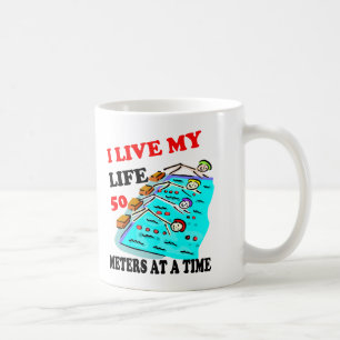 50 mäter i sänder kaffemugg