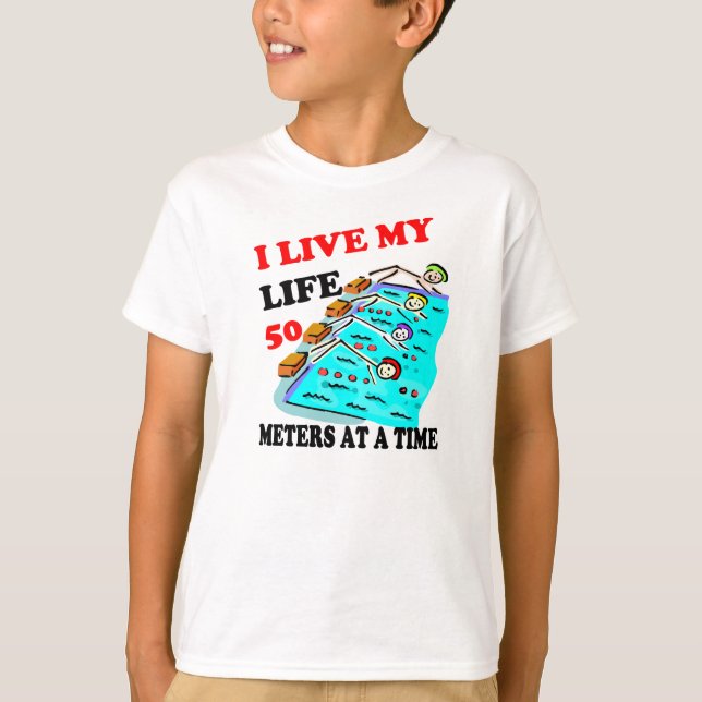 50 mäter i sänder t-shirt (Framsida)